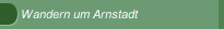Wandern um Arnstadt